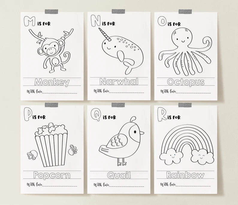 Dinosaur ABC Book Baby Shower Game – Printable Activity