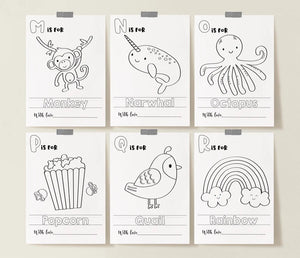 Dinosaur ABC Book Baby Shower Game – Printable Activity