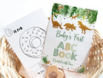 Dinosaur ABC Book Baby Shower Game – Printable Activity